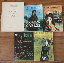 PIERRE BENOIT - LOT DE 5