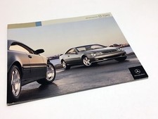Brochure Mercedes Classe CL 500 CL 55 AMG CL 600 Coupè Designo W215 2004