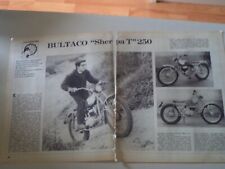 - PROVA MOTOCICLISMO 1970 MOTO BULTACO SHERPA T 250 TRIAL