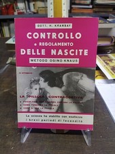 Libro Controllo Delle Nascite Ogino-Knaus La Pillola Contraccettiva Donna 