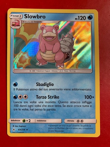 Lotto carte pokemon - carte, slowbro