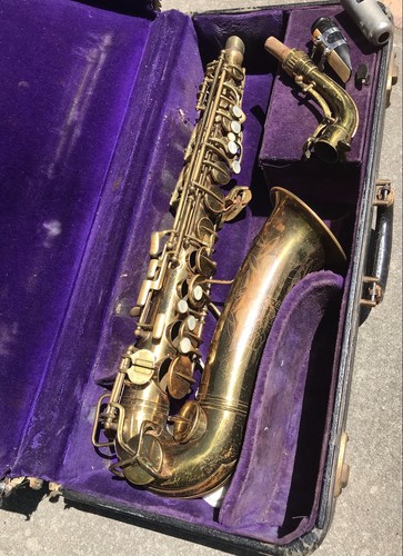 Vintage 1942 sassofono - c.g.,