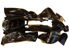 Set plastica rivestimento nero