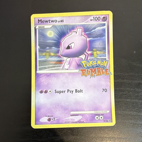 Pokemon rumble mewtwo holo - rumble,