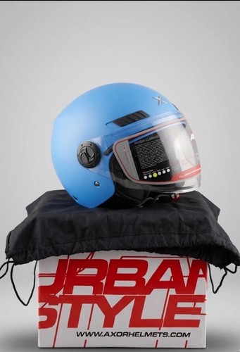 Casco kioto blu matt - kioto, m