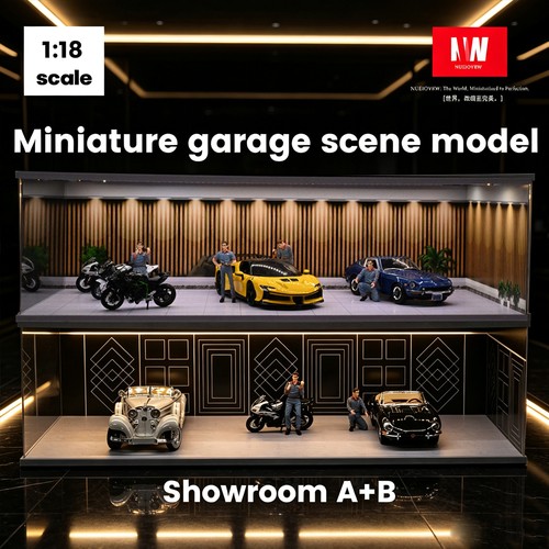 Diorama 18 garage - diorama,