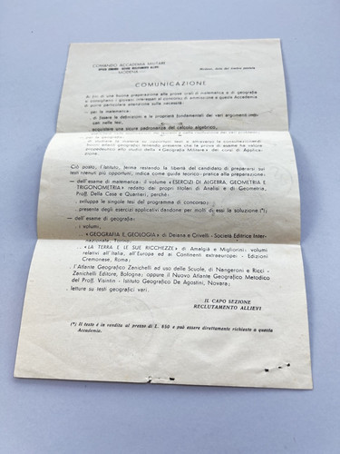 Comando accademia militare - comando,