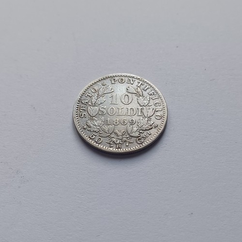 Silver coin moneta - silver,