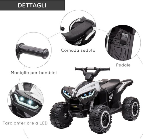Moto elettrica quad elettrico - elettrica,