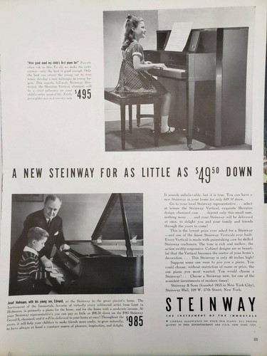 1940 steinway pianoforte - 1940,