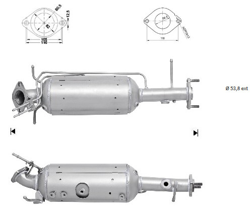 Filtro antiparticolato nuovo - antiparticolato,