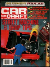 MARZO 1984 RIVISTA AUTO ARTIGIANATO STREET MACHINE & SHOP TIPS, 427 IMPALA, CHALLENGER