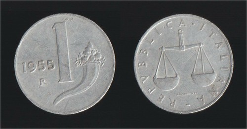 Lira 1955 bilancia - lira,