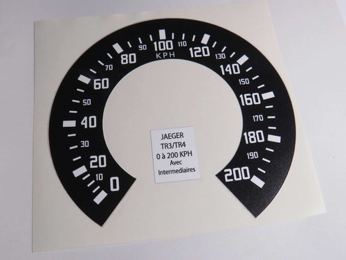 Autocollant compteur jeager - compteur,
