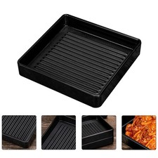  Piatto da portata quadrato creativo Piatto da barbecue in melamina Stoviglie