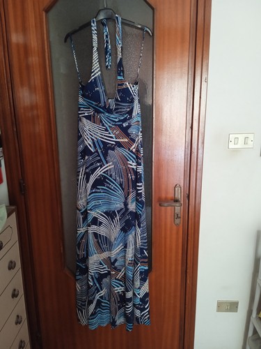 Vestito estivo lungo blu - , e