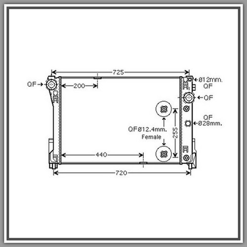 Radiatore mercedes classe - mercedes,