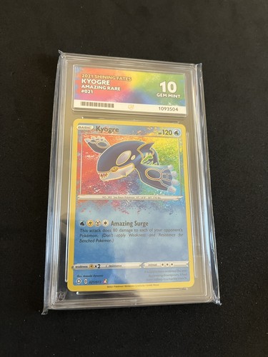 Amazing rare kyogre 021 - rare, 021/072