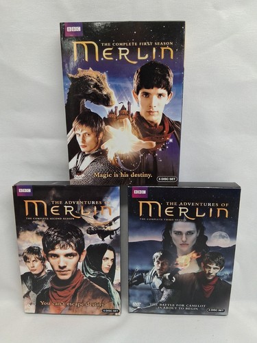 Merlin dvd bbc - dvd, seasons