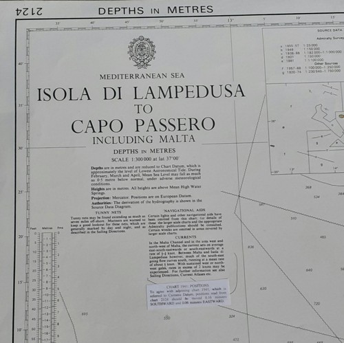 Isola lampedusa carta - , di
