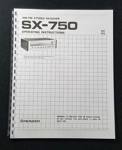 Pioneer 750 ricevitore - pioneer, sx-750