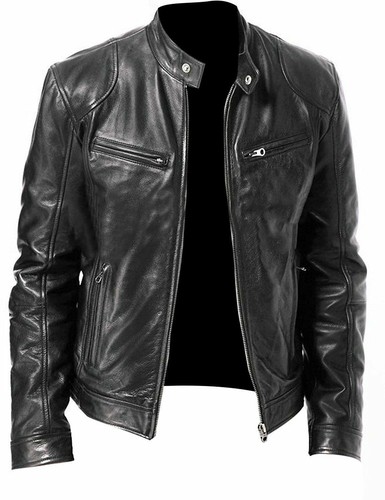 Giacca biker uomo vintage cafe - uomo,