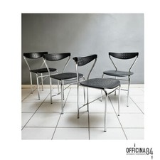 Set di quattro sedie vintage