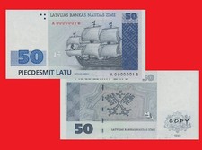 Latvia latu 1992 - latu, /