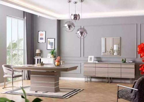 Tisch stühle sideboard - 6x,