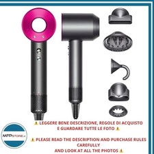 Dyson Supersonic HD08 Asciugacapelli 1600W Grigio/Fucsia Tecnologia Avanzata