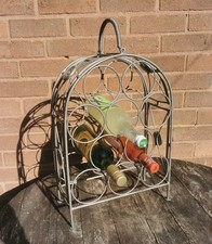 Porta vino vintage in ferro 10