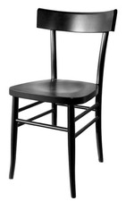 sedia milano nera casa cucina ristorante