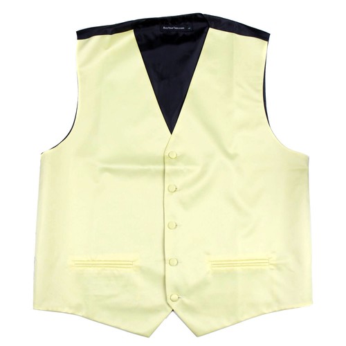 Gilet smoking uomo tinta unita