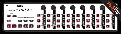 Korg nanokontrol skin - korg,