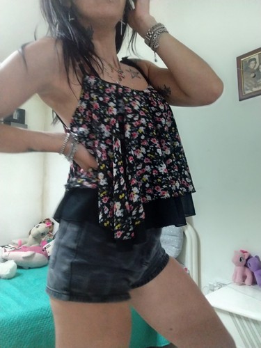 Top blusa canottiera larga - blusa,