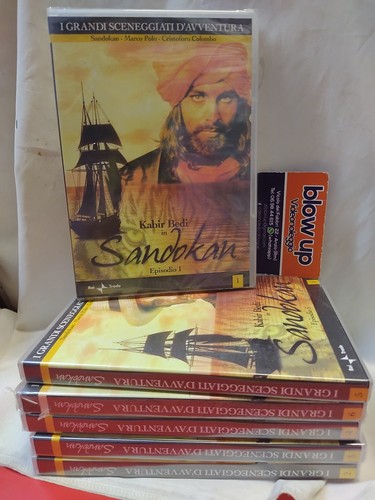 Sandokan kabir bedi 6 dvd - ,