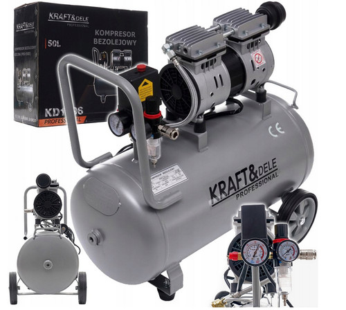 Compressore oil free 50l 1500w - compressore,