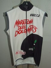 MAGLIA SHIRT MAILLOT CICLISMO CYCLISM BICI MARATONA DES DOLOMITES (1796) tg. L