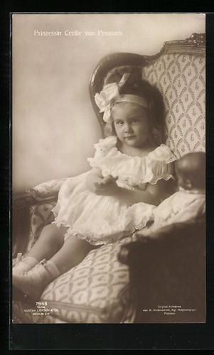 Cartolina principessa cecilie - cartolina,