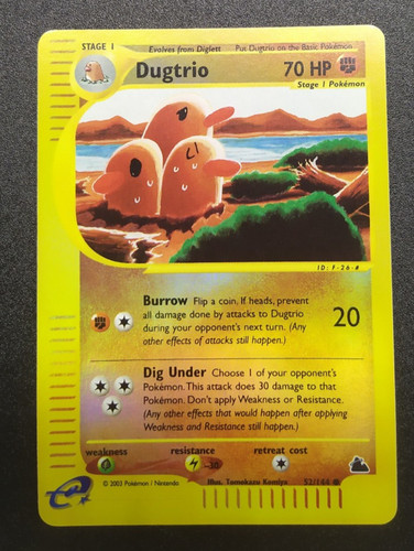Dugtrio reverse 144 - dugtrio,