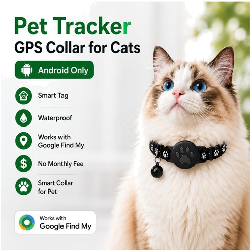 Comodo collare gps per gatti - per,