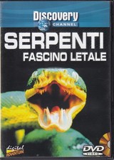 SERPENTI FASCINO LETALE DVD Discovery Channel Digital Adventures M10999