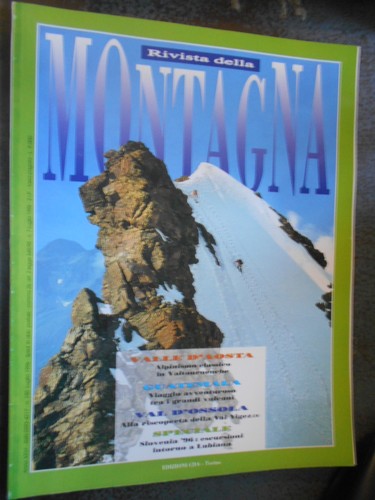 Rivista della montagna num - della,