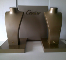 CARTIER ESPOSITORI BUSTO PER COLLANE CARTIER NECKLACE BUST DISPLAYS