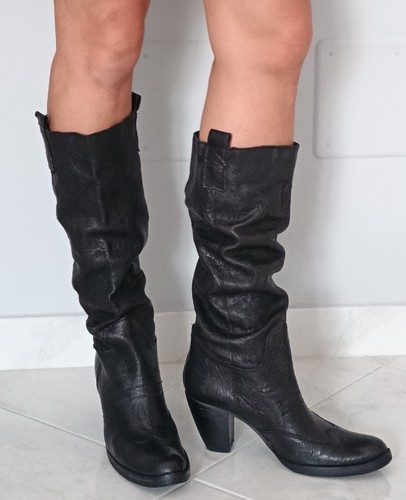 Stivali texani donna pelle - in,