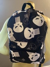 Zaino Punisher Marvel bianco e