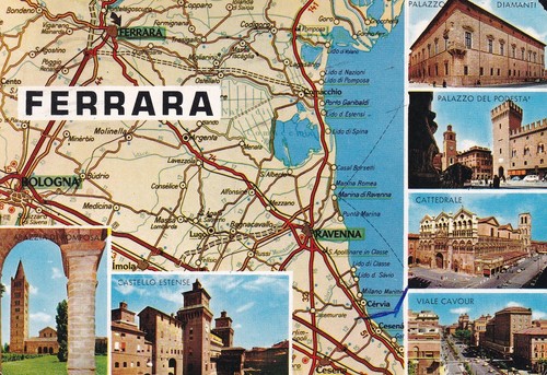 Cartolina ferrara - cartolina,