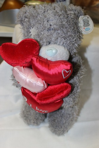 Orso cuori cuoricini peluche