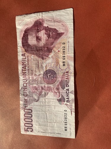 Banconota 000 bernini 1 - 50.000,