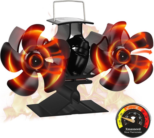 Ventilatore doppio stufa - stufa, a